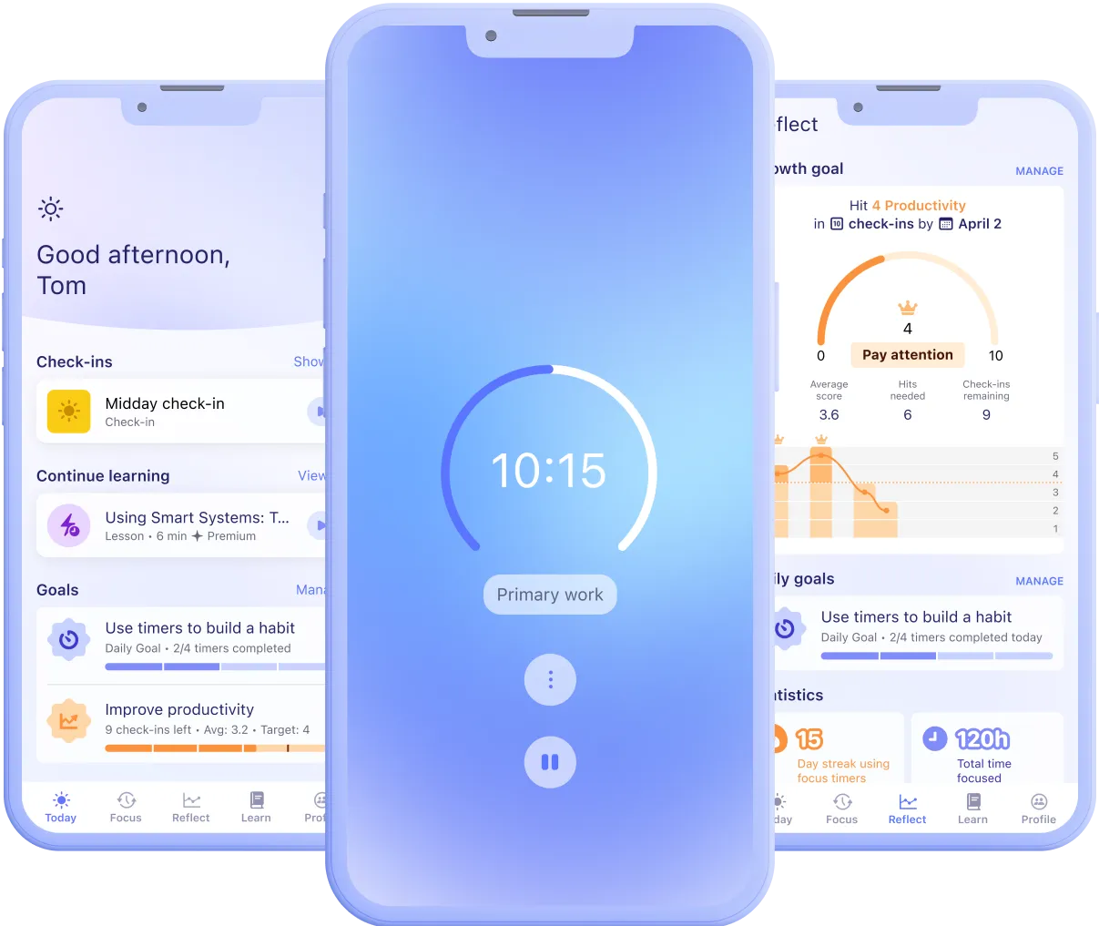 Mockup images showing designs related to the MakeTimeFlow project